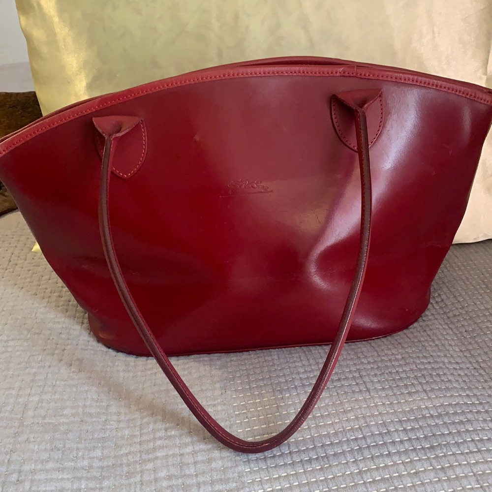 Longchamp leather bag